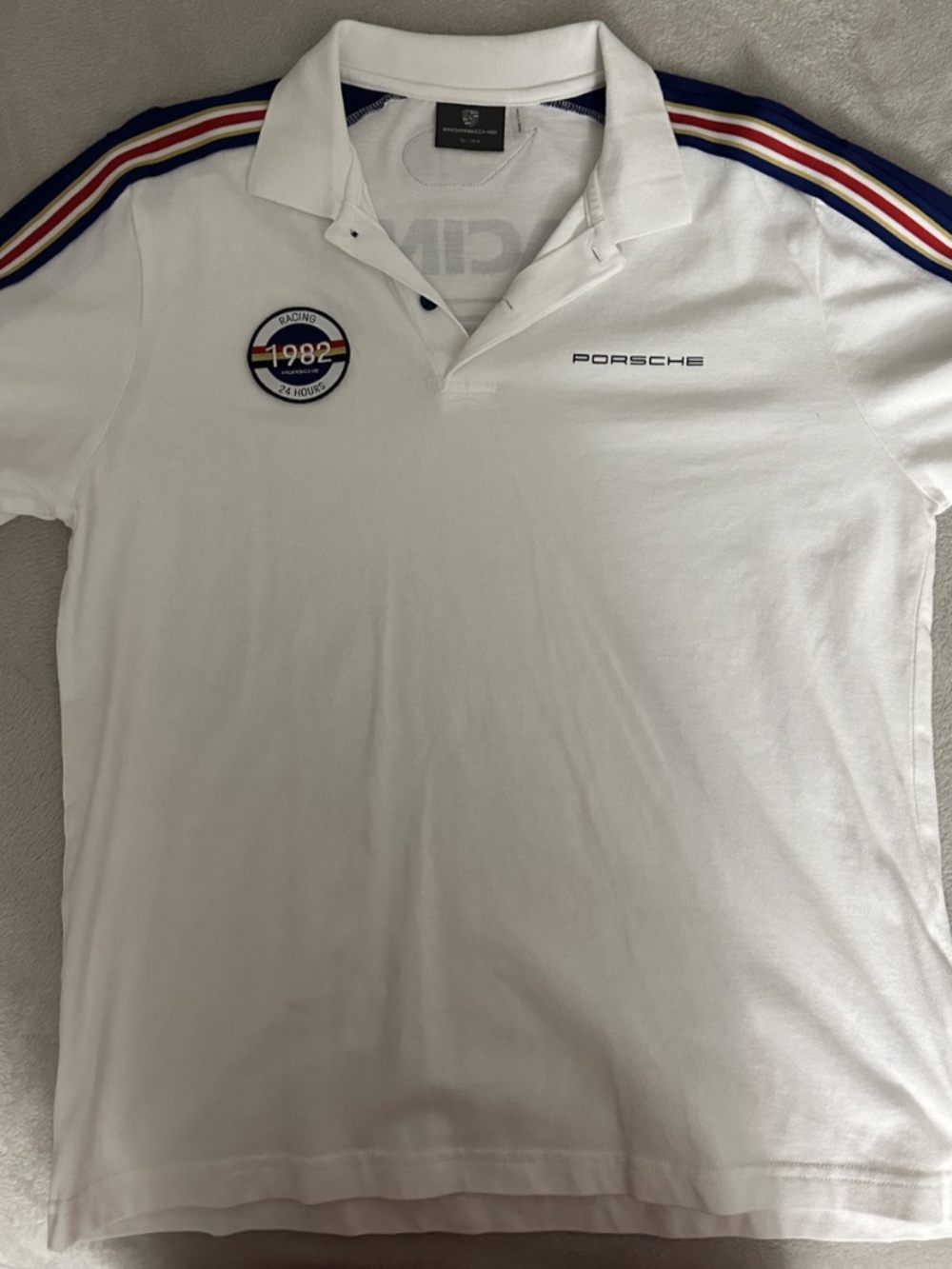 Porsche Men's Polo - Racing (Rothmans) Size M us Size L eu